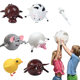 Amazon Explosive Creative New Strange Toys TPR Inflatable Animal Vent Toys Inflatable Animal Bobo Ball