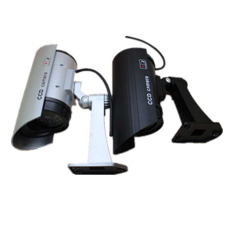 Factory direct gun simulation surveillance fake camera high imitation surveillance virtual gun camera two-color optional