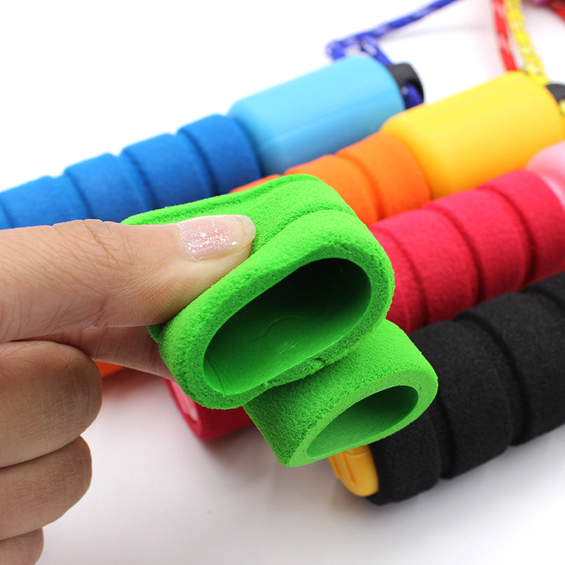 Sponge counting skipping rope sponge cover digital skipping rope high school entrance examination competition competitive skipping rope adult children fitness skipping rope batch