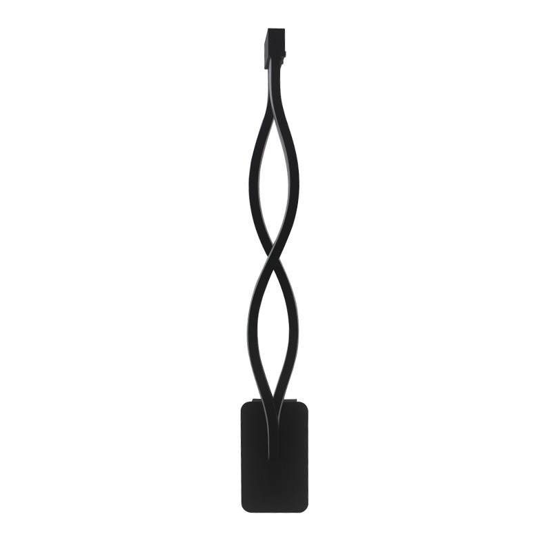 Светодиодный настенный светильник Nordic Simple Creative Wave 2,4 г Bluetooth Трехцветная температура пульт дистанционного управления настенный светильник прикроватный декоративный светильник