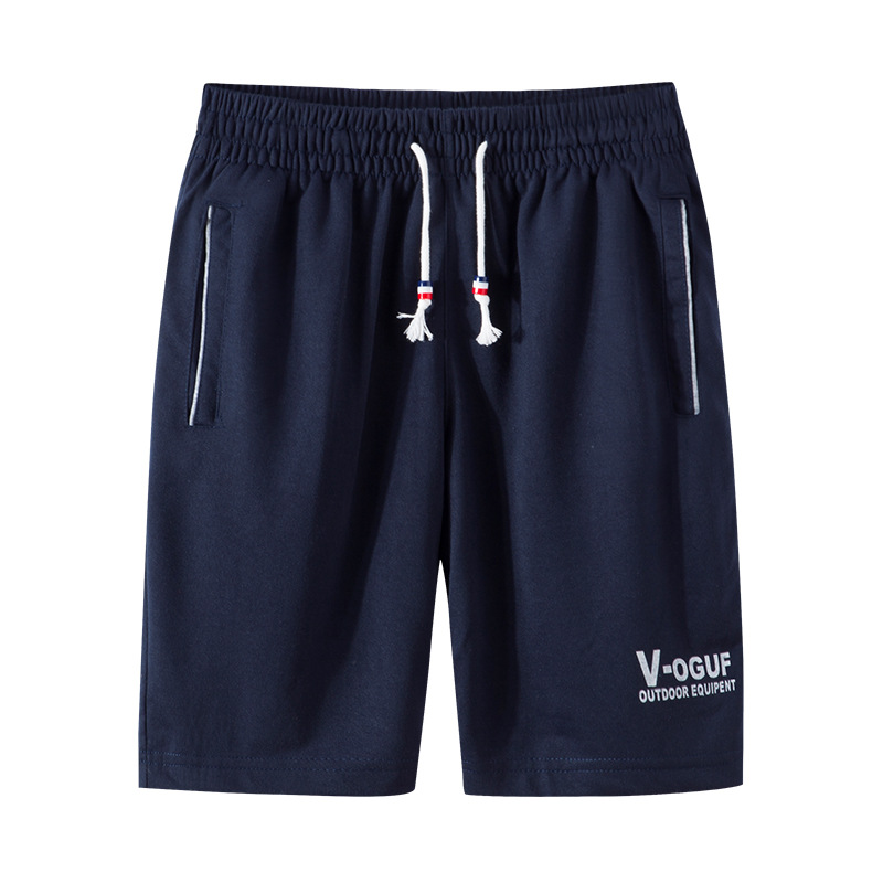 Shorts Men's Summer Five-point Casual Sports Pants Summer Loose Large Size Plus Fat Men's Sports Five-point Beach Pants