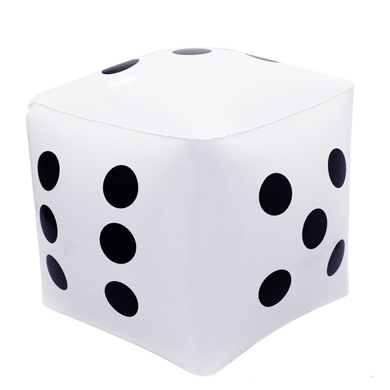 PVC inflatable dice large color sieve fun big dice activity atmosphere props bar KTV points toy
