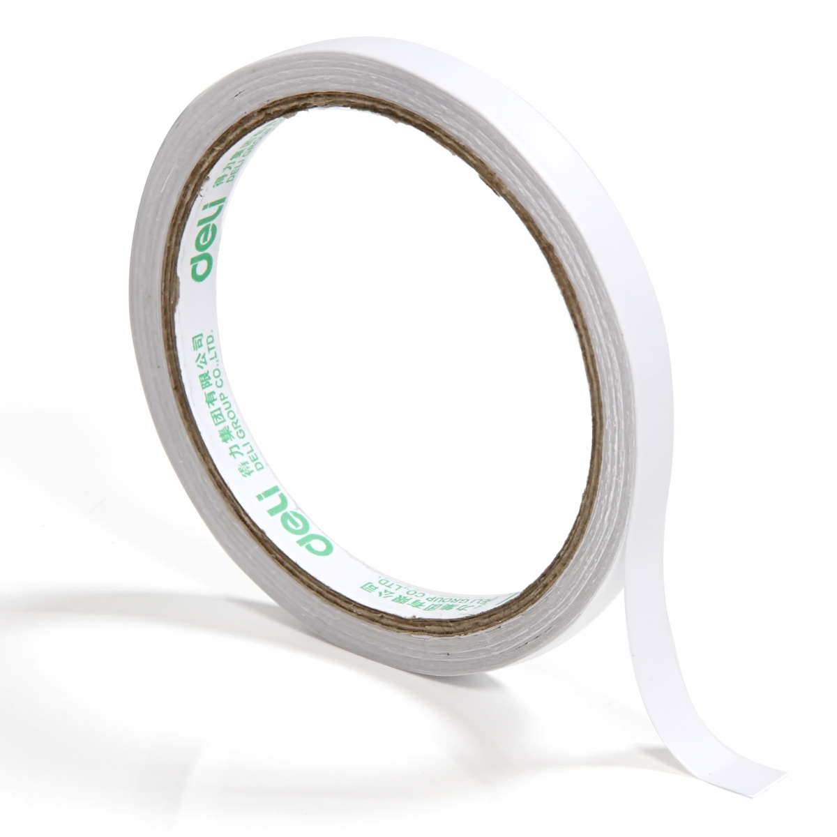 Deli 30400 two-sided cotton paper double-sided tape wholesale sticky strong fixed thin stationery office supplies 9mm * 10y