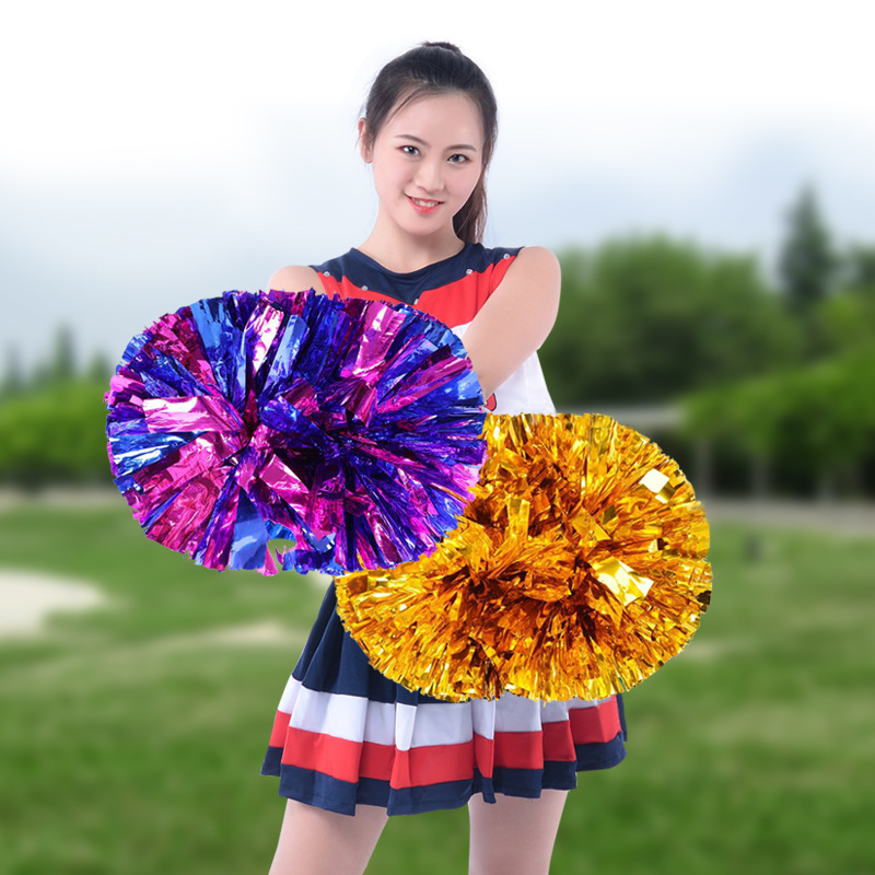 Cheerleading Flower Ball Cheerleaders Hand Flower Lala Flower Ball Dance Hand Flower Ball Hand Flower Ball Hand Crank Flower Performance Color Ball
