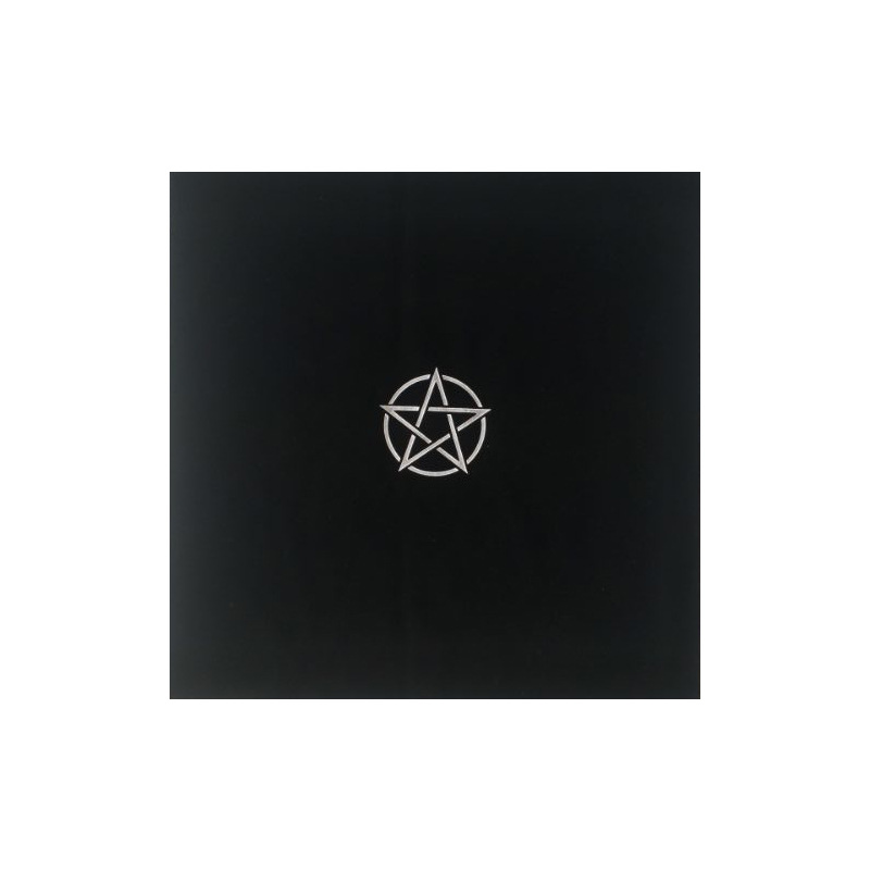 Spot tarot pentagram black purple flannel tablecloth table mat carlo bag table game