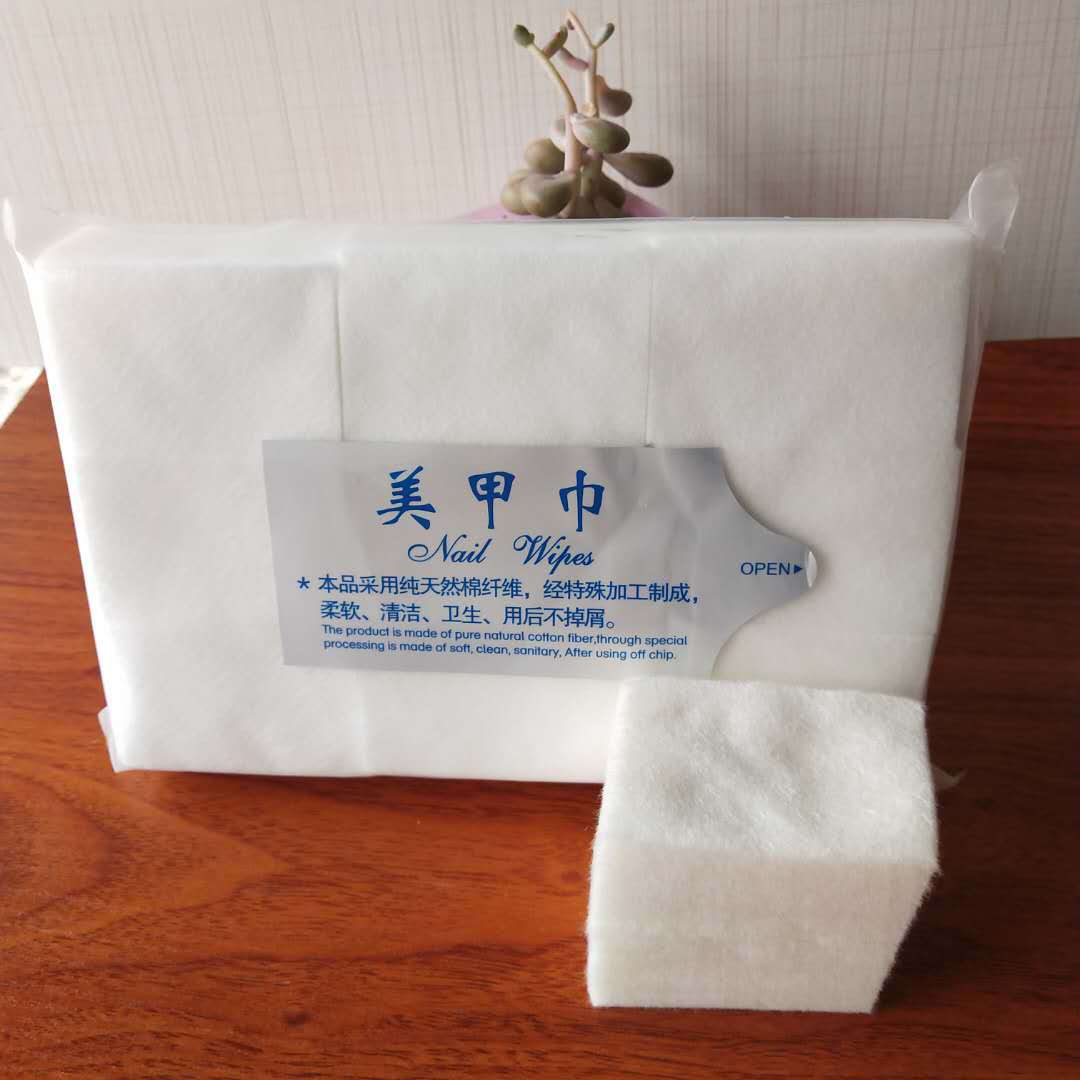 Factory goods nail polish remover cotton wholesale nail polish remover cotton sheet nail remover cotton soft nail towel nail remover towel
