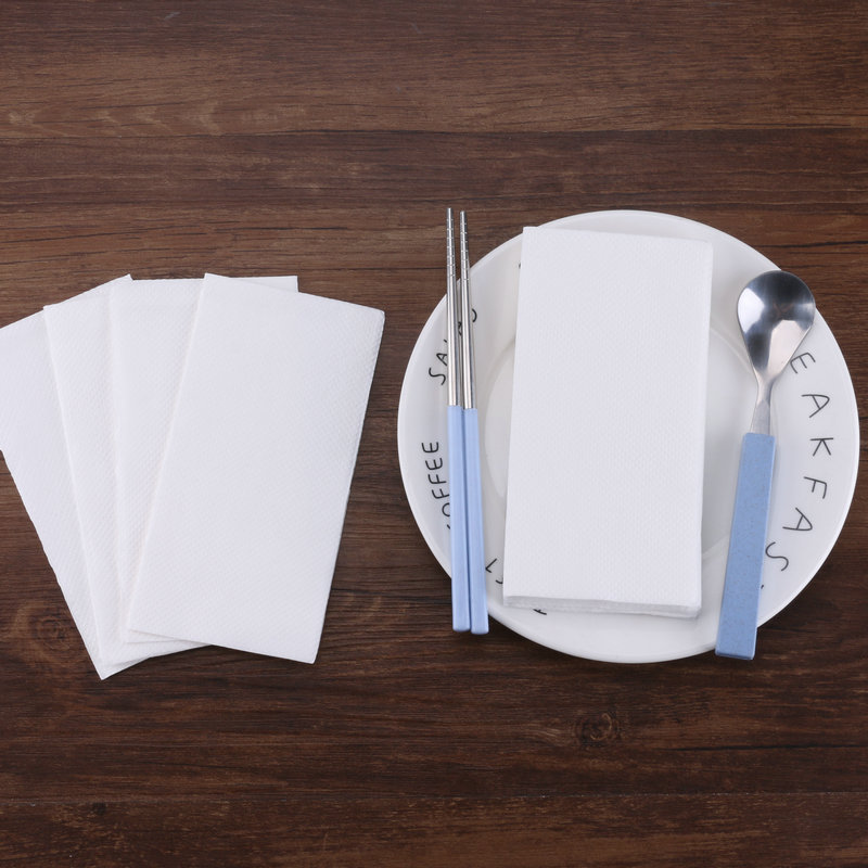 Creative Production logo monochrome printing paper kitchen family rectangular tissue hotel restaurant napkin 100