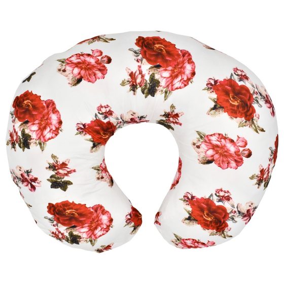 Baby U-Shaped Lactation Pillowcase Super Soft Bubble Velvet Stitching Pillowcase Stretch Printed Pillowcase Detachable minky Pillowcase