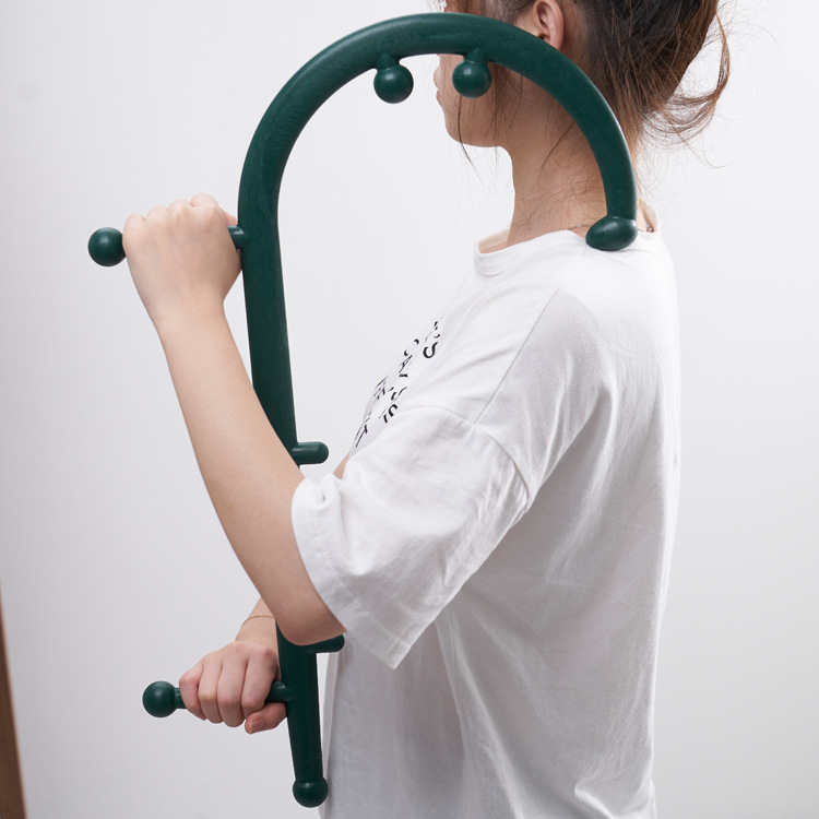 2015健康ギフト原始点マッサージ棒戦器材thera cane trigger point tool|undefined