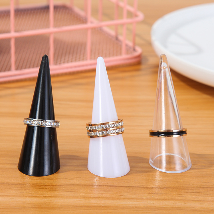 Ring rack plastic ring display stand jewelry shop ring wrench finger display rack diamond ring display stand