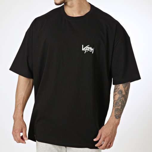 Muscle Fitness Sports Short-sleeved Slim-fit T-shirt Running Top Breathable Training Leisure Fashion Brand T-shirt