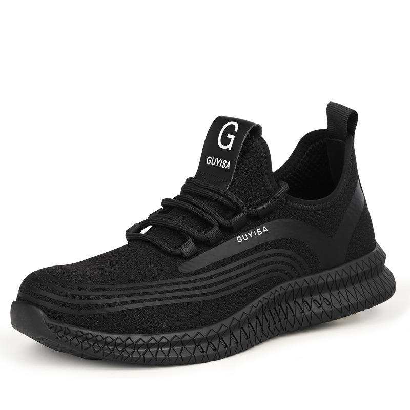 Cross-border New Labor Protection Shoes Men's Anti-smashing and Anti-piercing Safety Shoes Wear-resistant Lightweight Comfortable Work Safety Protective Shoes