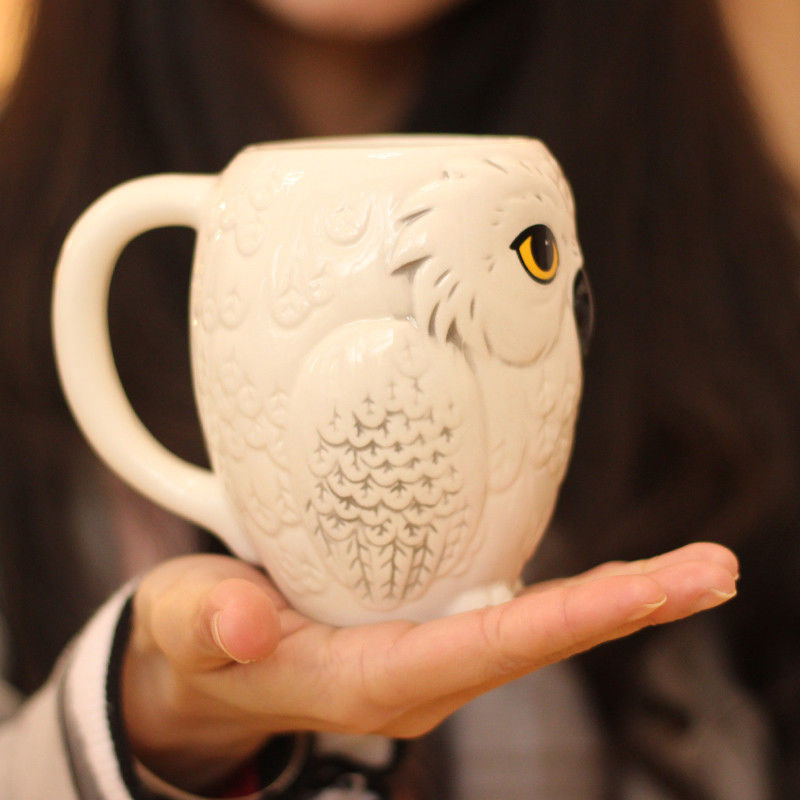 Hedwig owl mug入学通知书メッセンジャーセラミックカップハリー・ポッターフクロウマグカップ|undefined