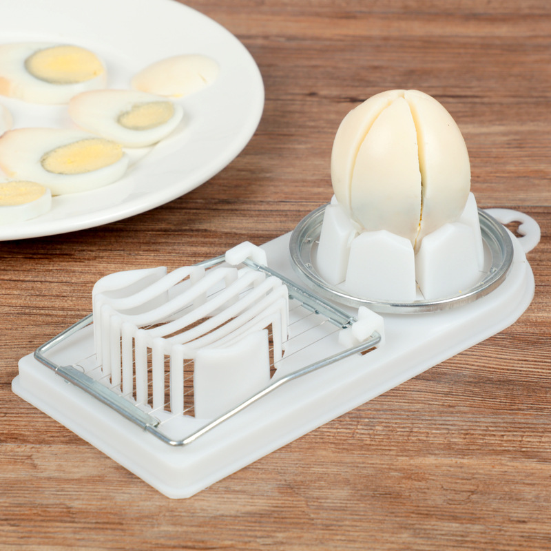 Household multi-functional two-in-one egg cutter egg fancy cutting creative kitchen egg slicer manufacturers wholesale
