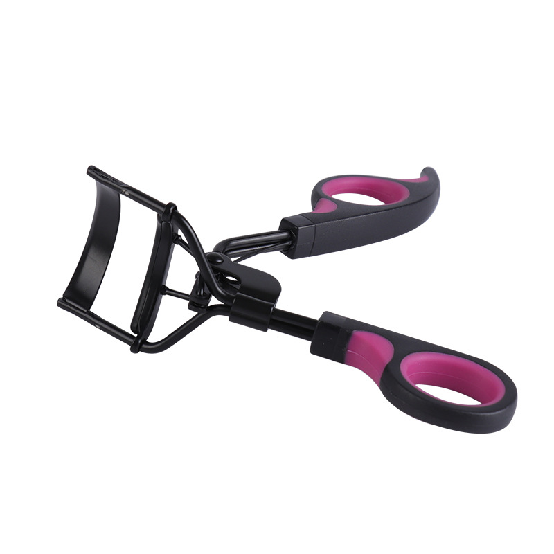 Factory stock A4 black swimming two-color handle wide-angle eyelash curler girls' eyelash beauty beauty makeup tools