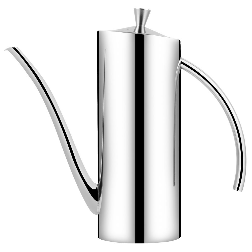304 stainless steel oil pot European-style dust-proof insect-proof leak-proof oil control pot long mouth creative kitchen supplies edible oil bottle
