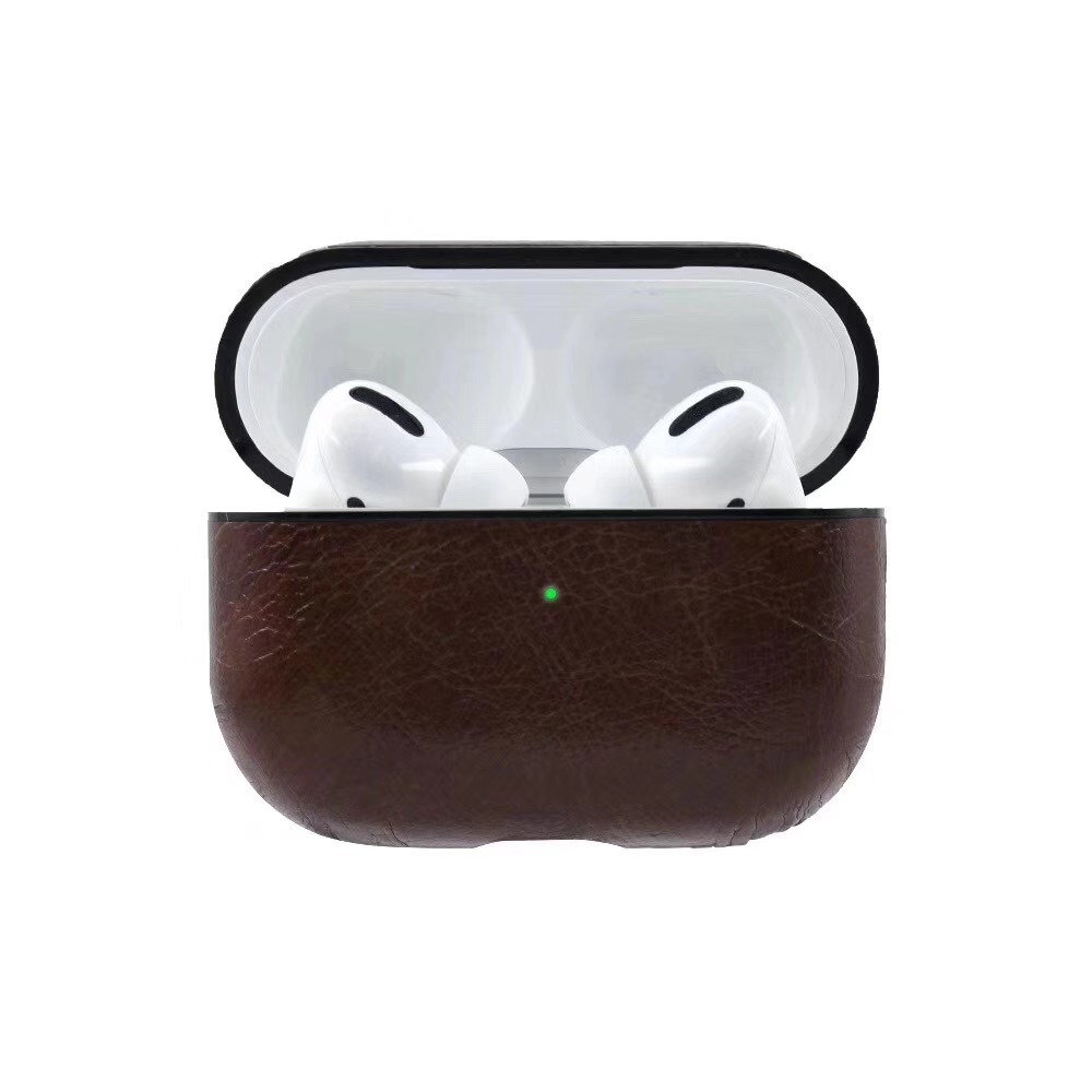 Suitable for Apple Airpods Pro2 Generation Bluetooth Headphone Case Leather Pattern Foil AirPods 3 Soft