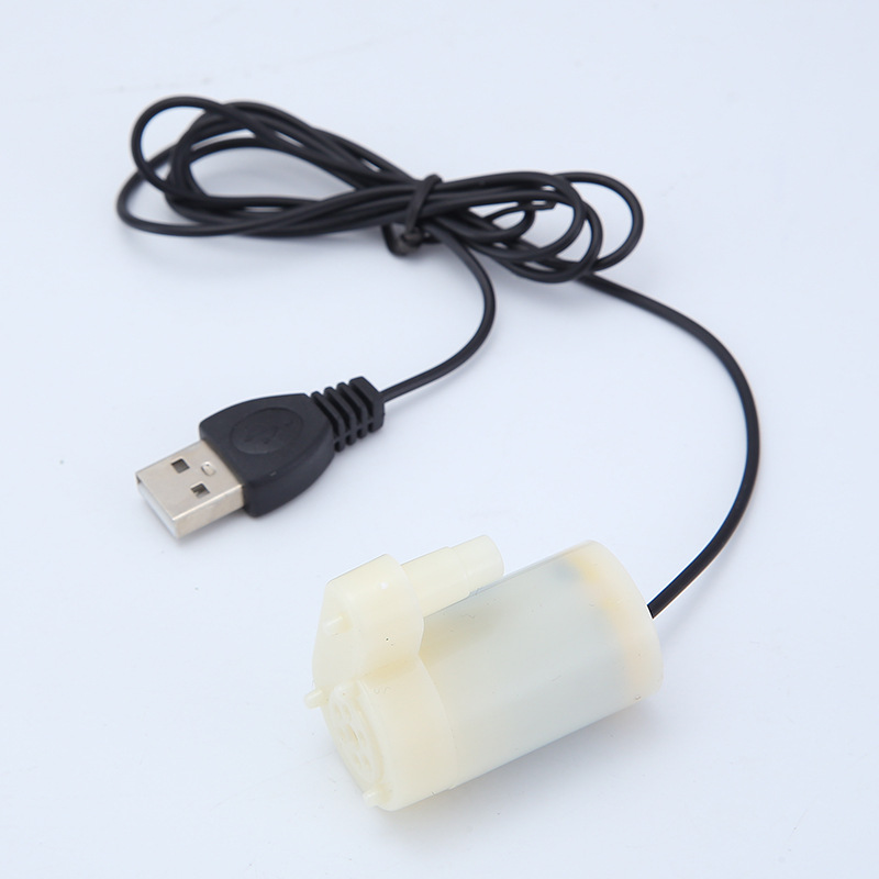 Manufacturer USB one meter line DC low voltage small water pump miniature mini submersible pump pump 3V5V small submersible pump