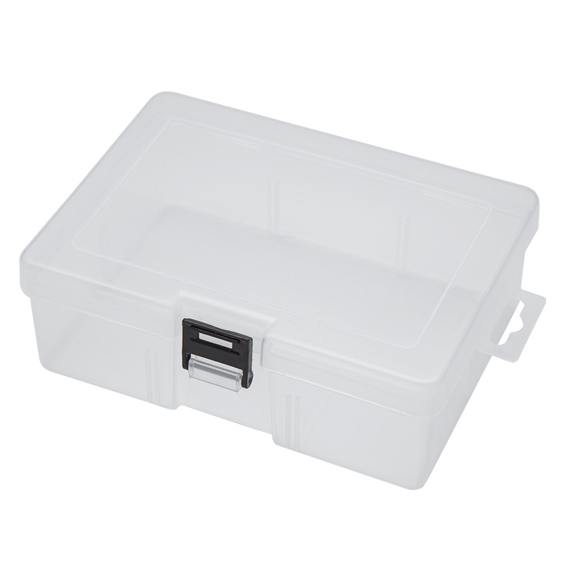 Transparent plastic box pp empty box storage box transparent hardware storage box jewelry parts box fishing gear jewelry finishing box