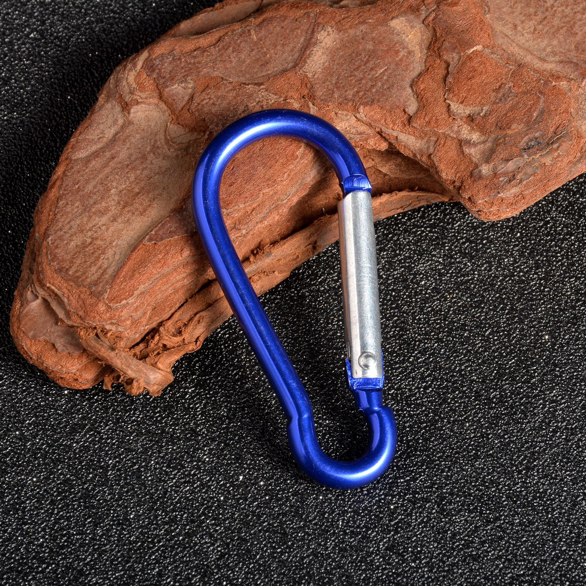Outdoor aluminum alloy carabiner gourd-type belt buckle climbing buckle kettle buckle No. 5 Bold