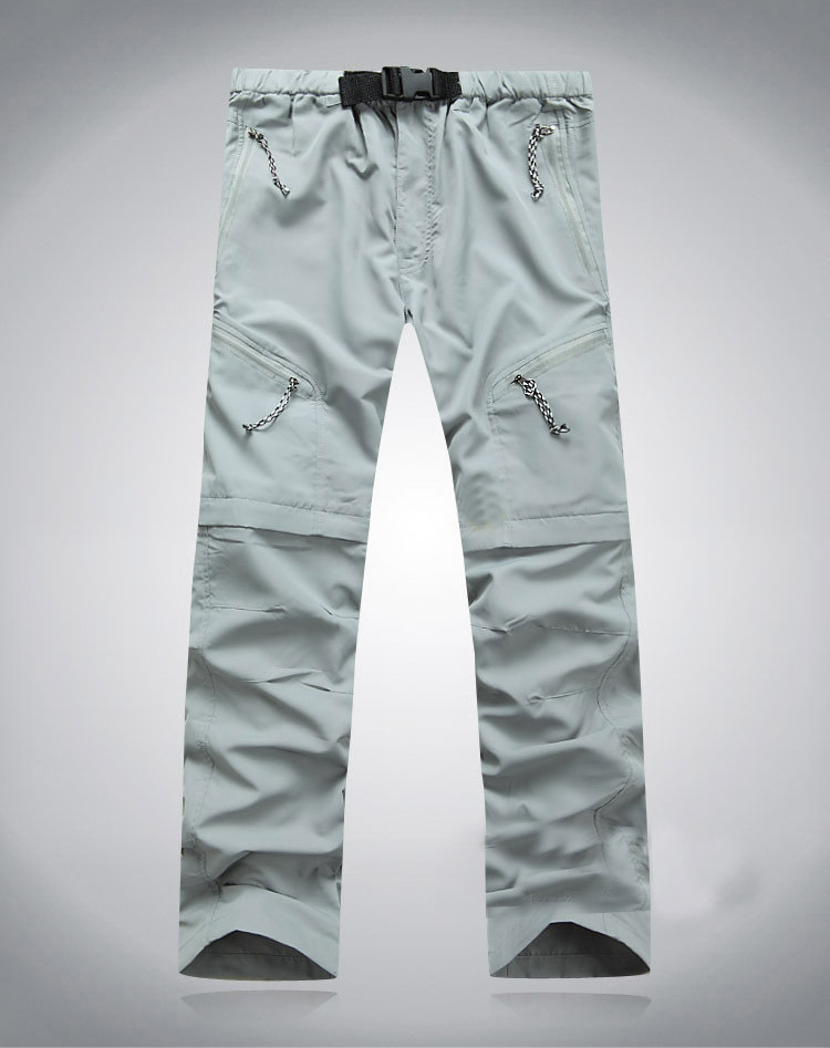 Quick-drying pants outdoor lightweight two-piece men's and women's two-wear quick-drying pants shorts men's detachable LOGO