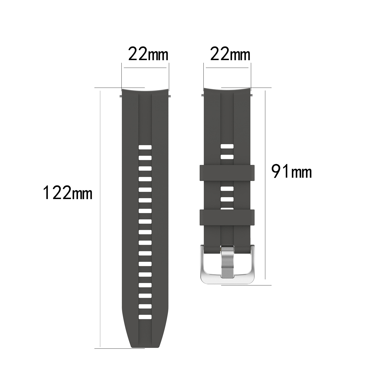For Huawei 46mm version watch GT/GT2/GT 2E/honor magic Universal official strap