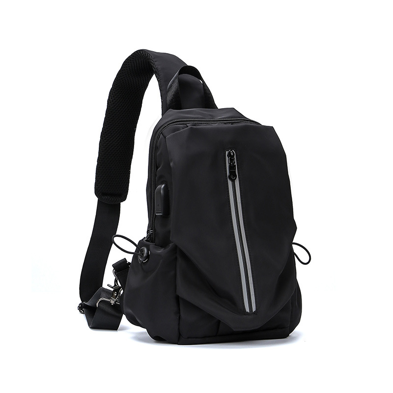 Trendy Brand Chest Bag Men's Shoulder Bag Casual Crossbody Bag Men's Fashionable Youth Small Backpack Student's Multifunctional Men's Bag