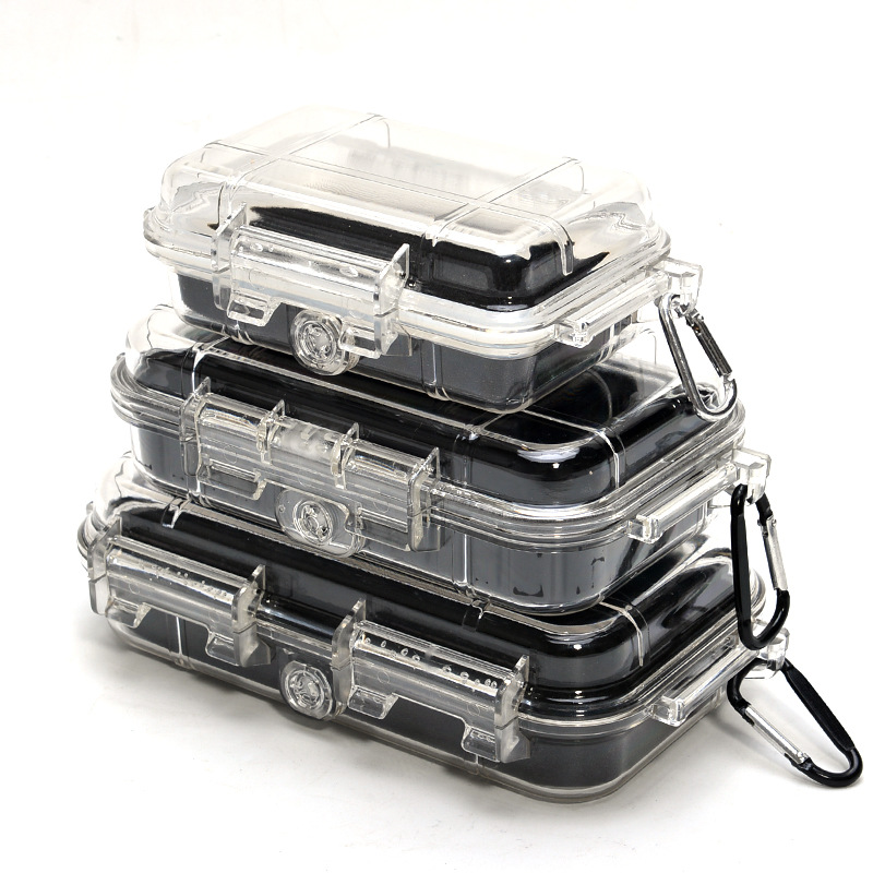 Outdoor moisture-proof shock-proof pressure-proof waterproof box sealed box storage box adjustable cushion rubber pad professional waterproof box
