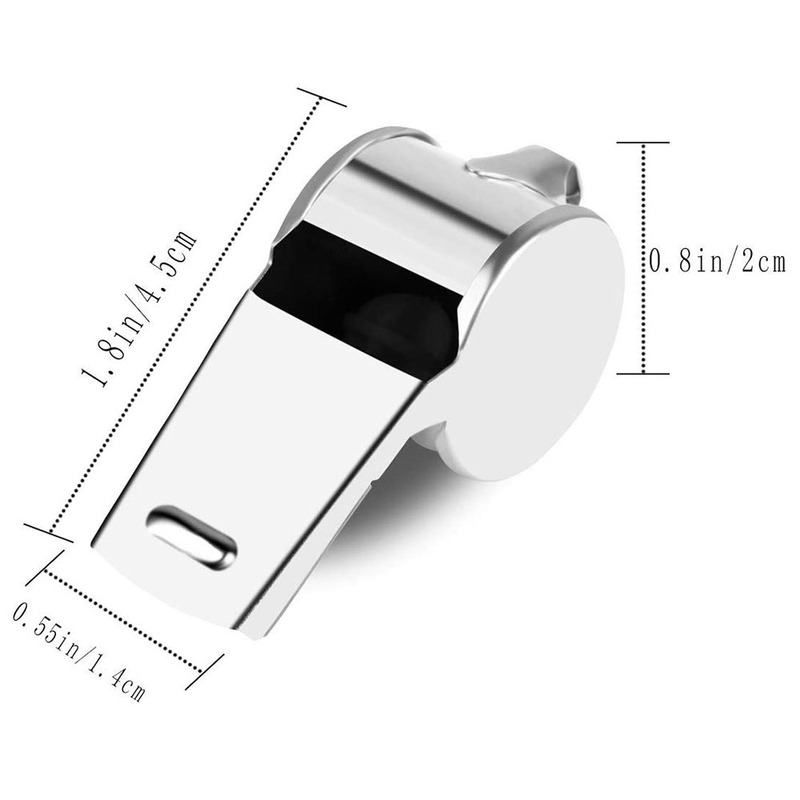 金属スポーツホイッスルステンレス鋼鉄材料審判緊急警察ファンアウトドアスポーツホイッスル|undefined