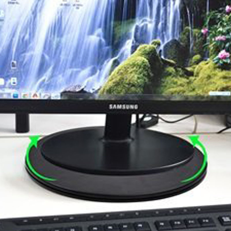 360 degree manual TV turntable hand clay sculpture turntable sculpture turntable display plastic LazySusan