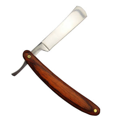 Classic Mikata colored wood handle old-fashioned razor no blade razor razor razor razor tool