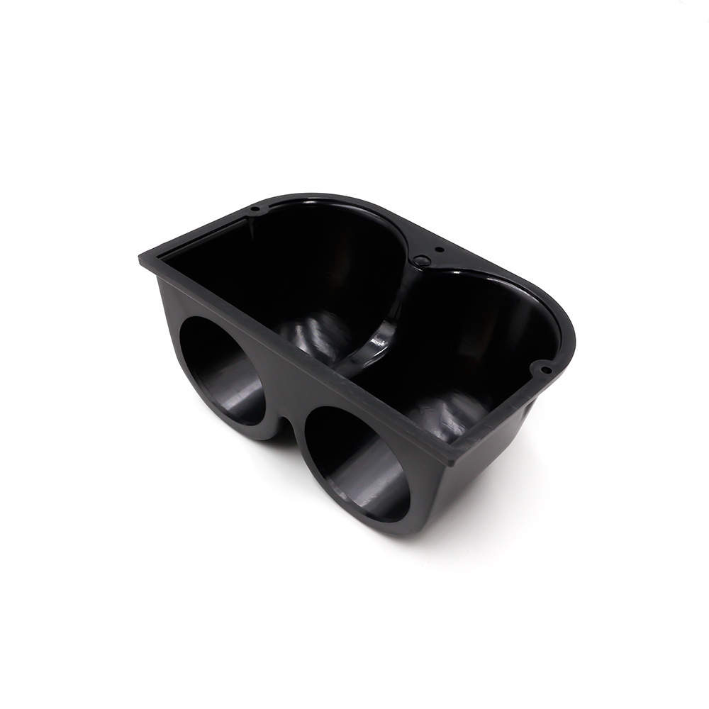 Factory Direct supply car modification universal instrument frame 52MM black two-hole instrument seat porous instrument cover