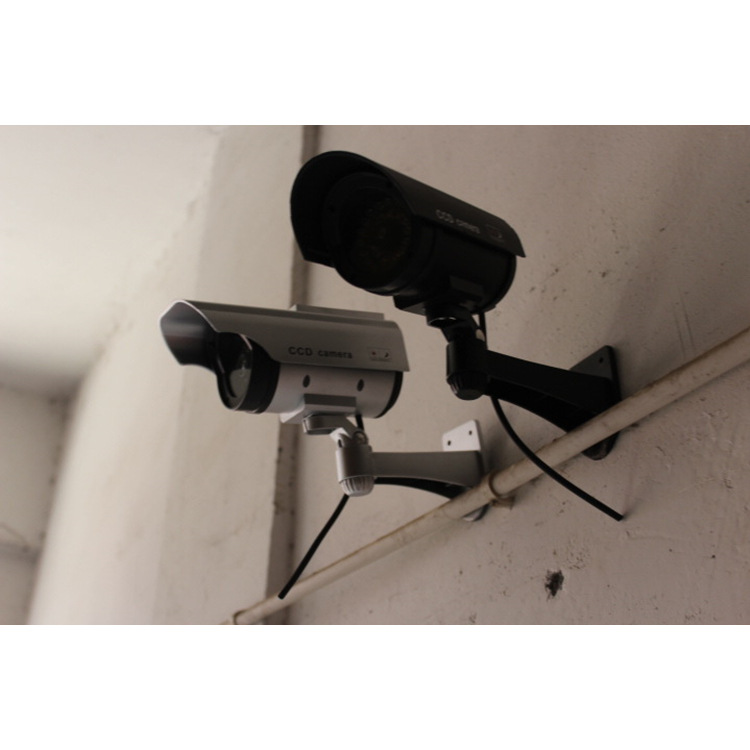 Factory direct gun simulation surveillance fake camera high imitation surveillance virtual gun camera two-color optional