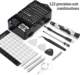 122-in -1 screwdriver tool set Apple mobile phone repair and disassembly tool multi-function manual screwdriver set