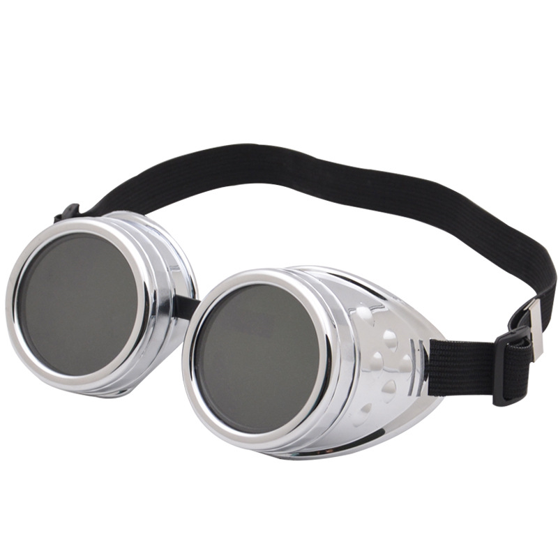 Cross-border Steampunk Goggles Gothic Vintage Sunglasses Total Eclipse Glasses Decorative Glasses Paty Party Glasses