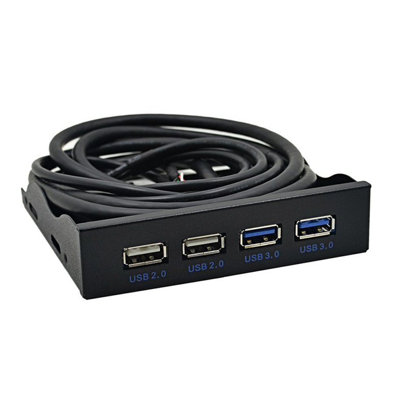人気usb3.0ソフトドライブフロントパネル3.5インチ19pin/9ピン回転高速u 3 + u 2 4ポート|undefined