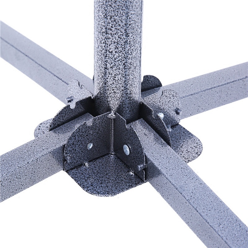 2023 new outdoor sunshade cross umbrella seat stall umbrella base advertising umbrella Black Diamond iron umbrella base