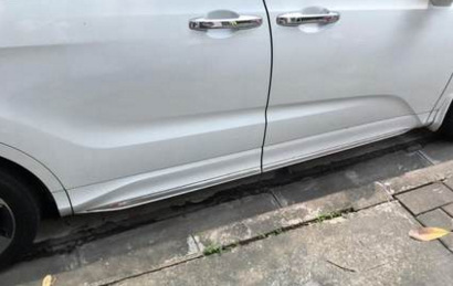 15-17 Odyssey door side strip car door bumper strip car body trim bright strip car body bumper strip Odyssey modification
