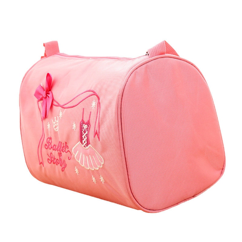 子供用ダンスバッグDance Bag防水ファッションショルダーバッグ二重バレエバッグ印子刺繍ショルダーバッグ|undefined
