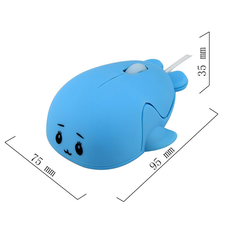 Factory direct dolphin Mouse mini gift custom creative personality mouse