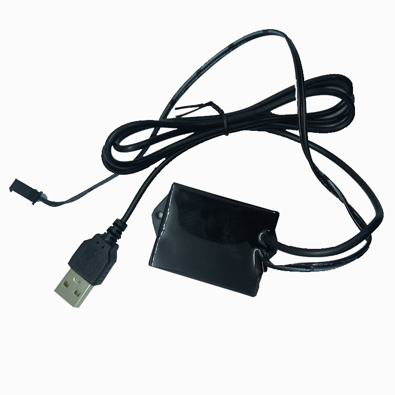 EL5V large sealing glue USB driver EL cold light EL luminous light wholesale USB interface
