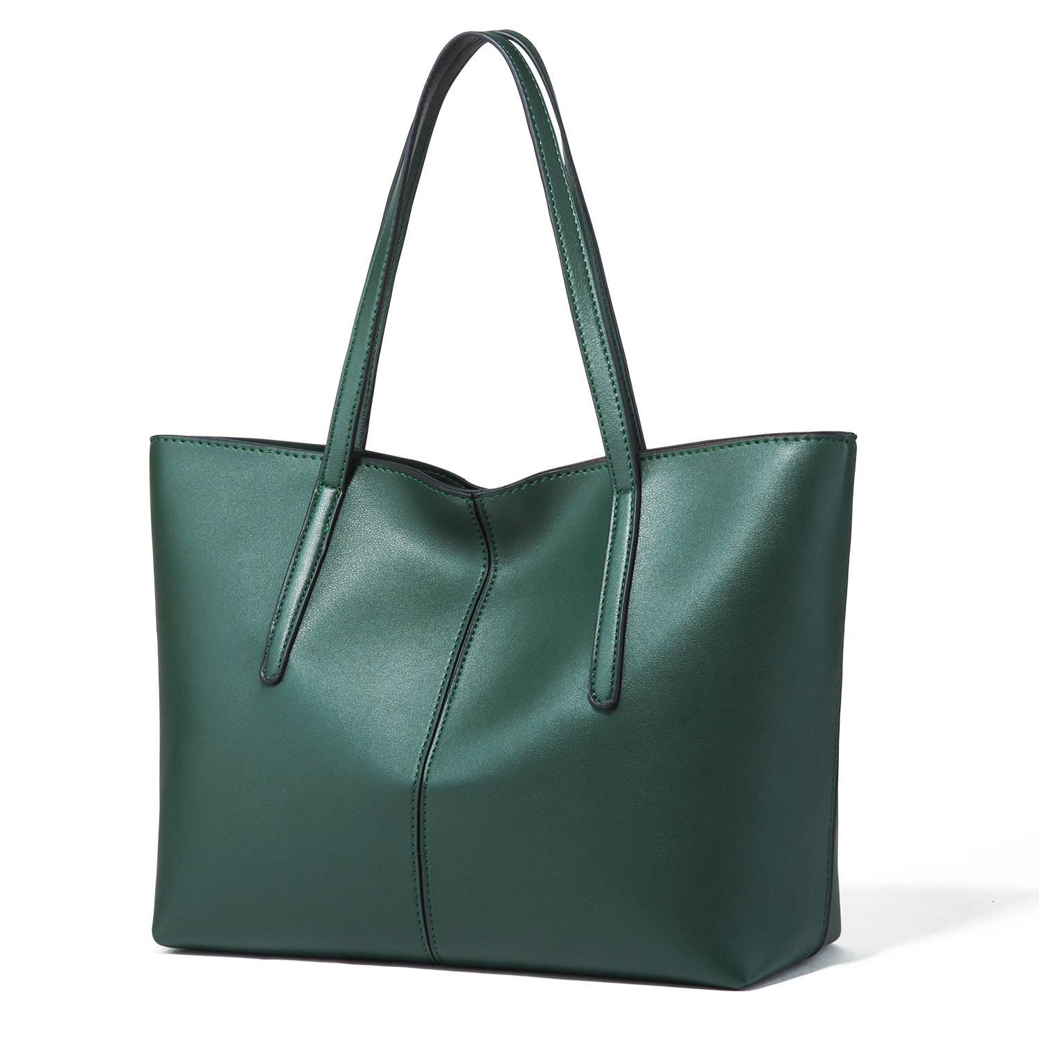 European and American 2022 New Women's Bag Fashionable Simple Tote Bag Retro Large Capacity Shoulder Portable Large Bag for Women