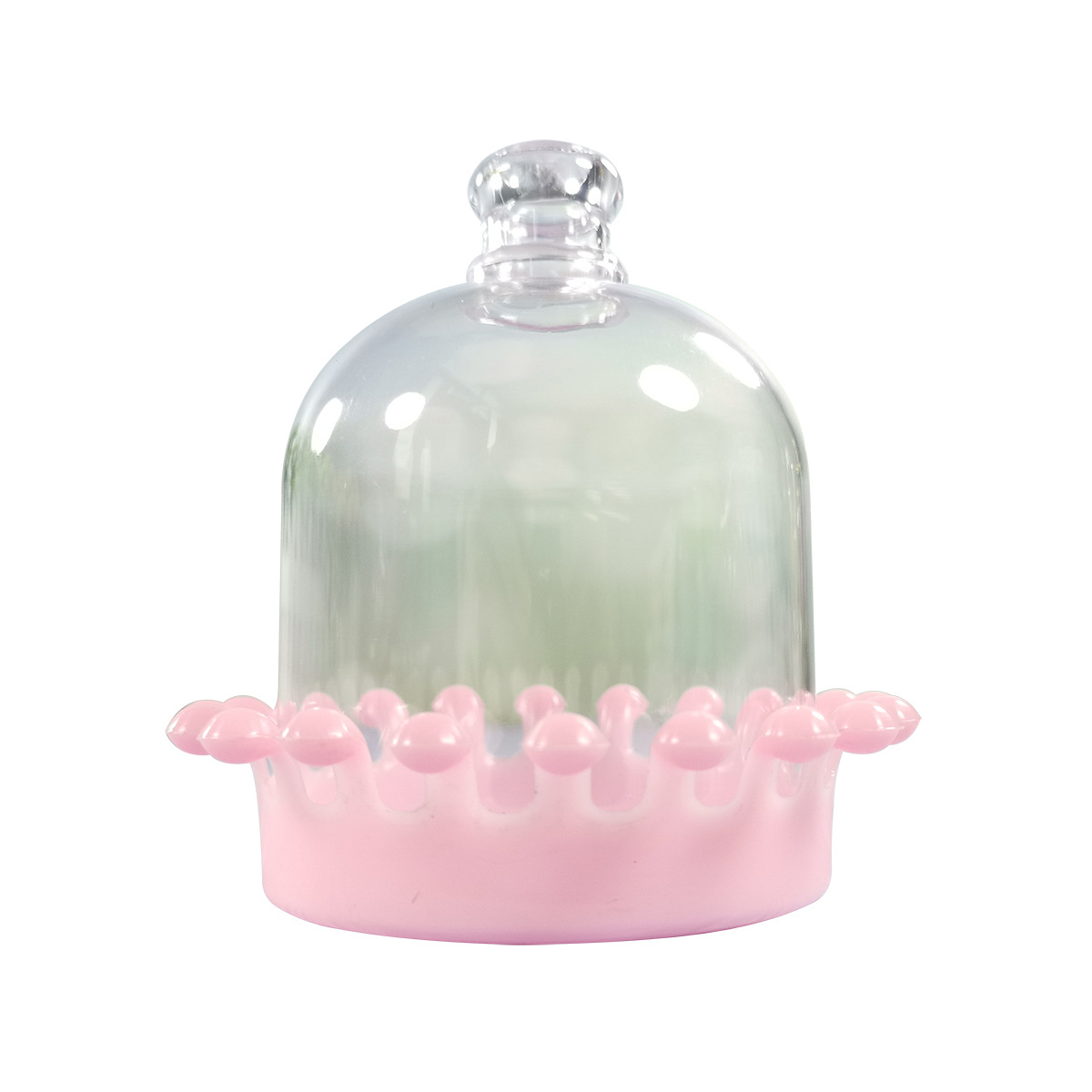 Foreign trade supply creative candy box electroplating gold and silver snacks cup cake holder clay work cover Yiwu factory wholesale