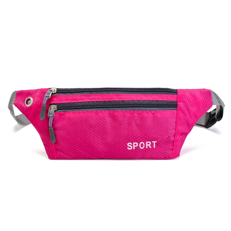 Factory waist bag wholesale outdoor sports men's waist bag running fitness cycling waterproof multifunctional mobile phone waist bag