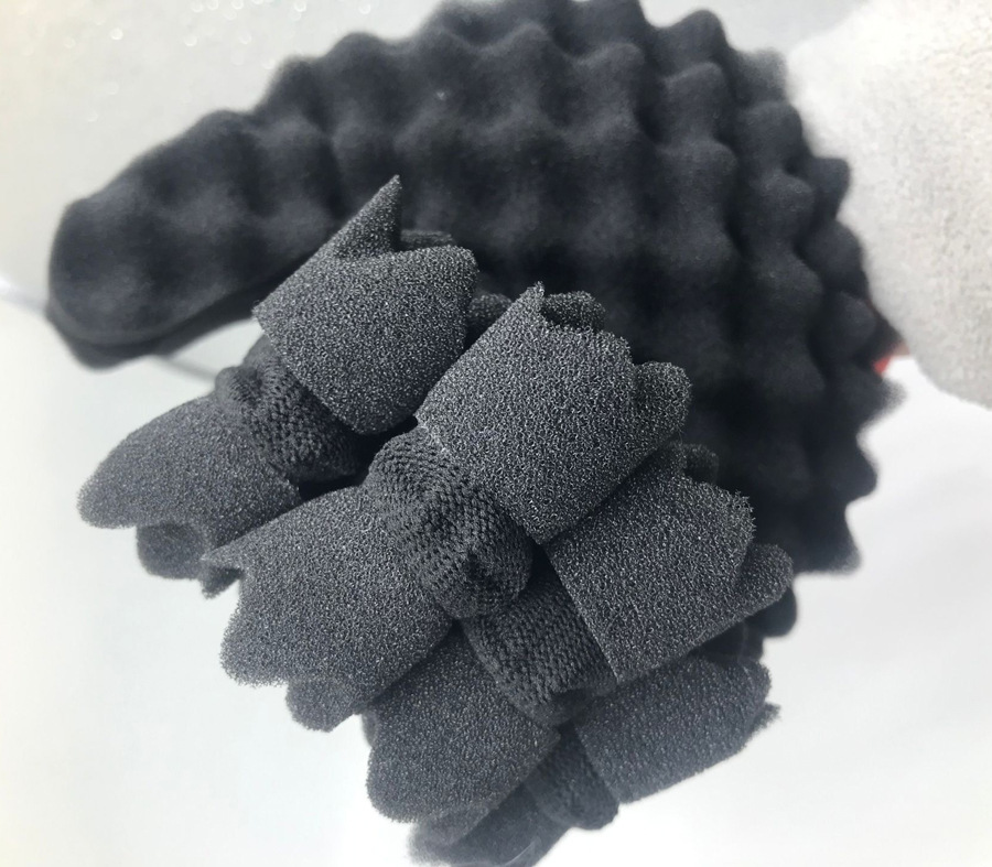 海綿擦工具 黑人捲髮手套 造型手套 捲髮海綿 美發工具海綿手套