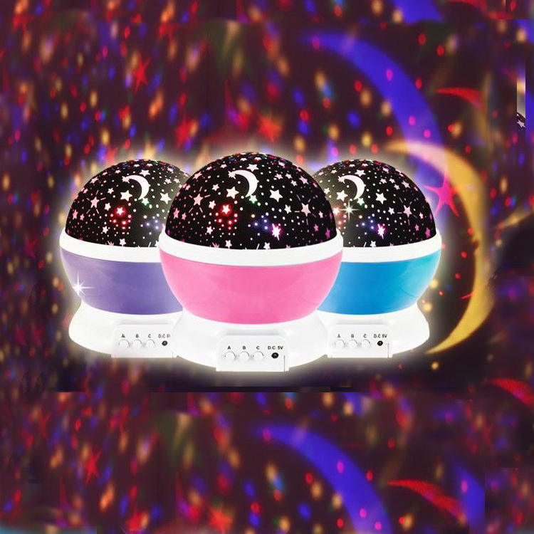 Starry sky lamp Starry Sky projector lamp Starry Sky bedroom HD colorful Starlight Night Light children romantic rotating usb