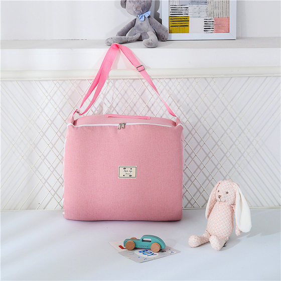 Hermei Crib Portable Mommy Baby Holder Isolated Shoulder Bag Bed Travel Crib