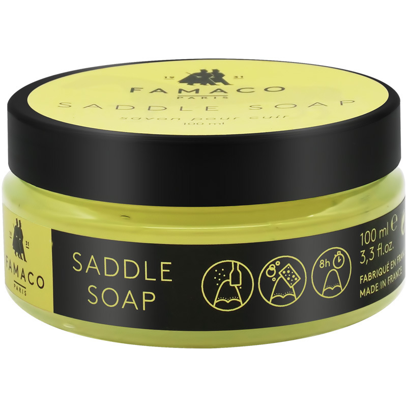 French FAMACO deep cleansing cream leather cleaning soap cleaning care saddle soap Martin boots care decontamination