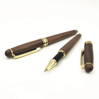 Factory wholesale spot wholesale walnut pen gel pen pen advertising pen can be engraved LOGO