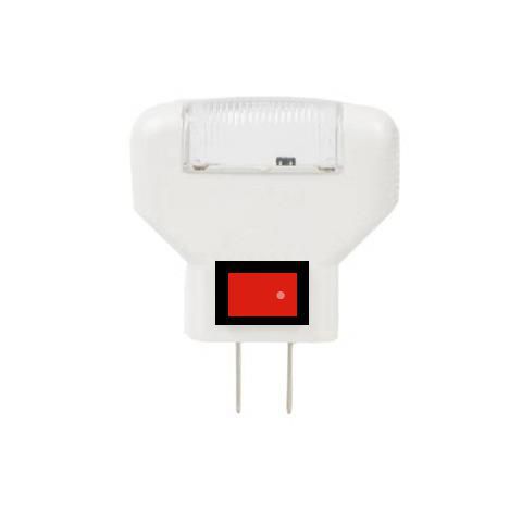 1 watt W nightlight bedroom bedside light nightlight plug-in 2 yuan store general merchandise Yiwu factory straight